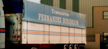 Transportes Fernández Borregón Sociedad Anónima vehículo de la empresa